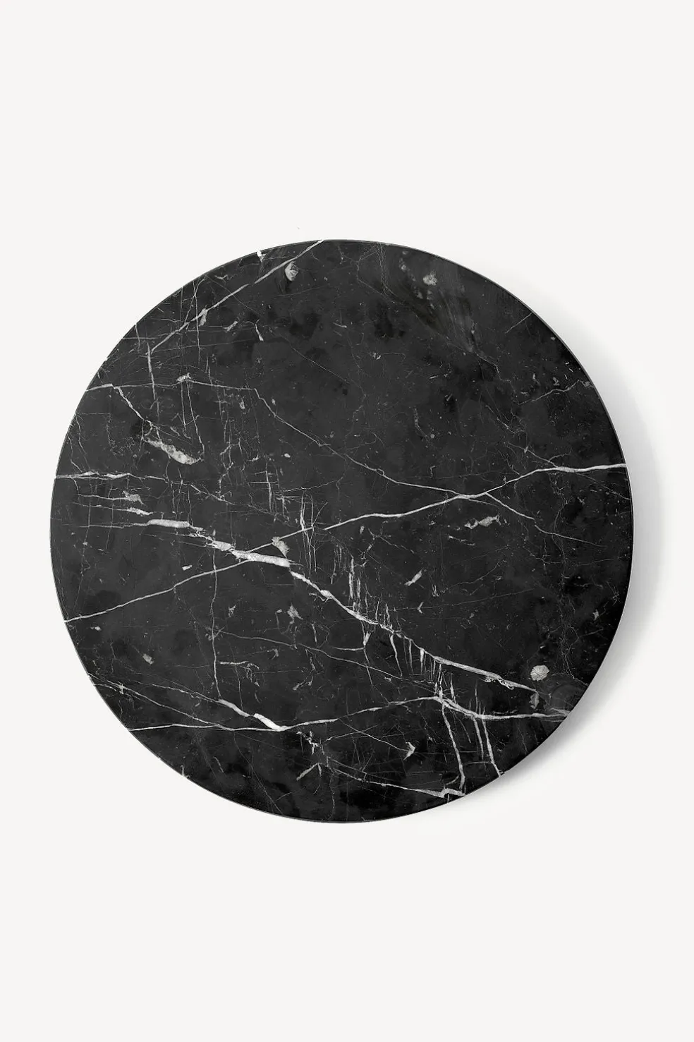 Androgyne Side Table - Metal and Marble