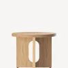 Androgyne Side Table, Light Oak