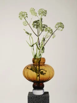 Balloon Vase - Amber, Large