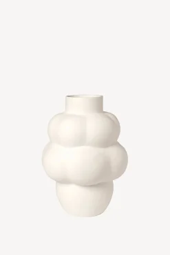 Balloon Vase by Louise Roe - Ceramic Raw White