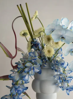 Balloon Vase by Louise Roe - Ceramic Raw White