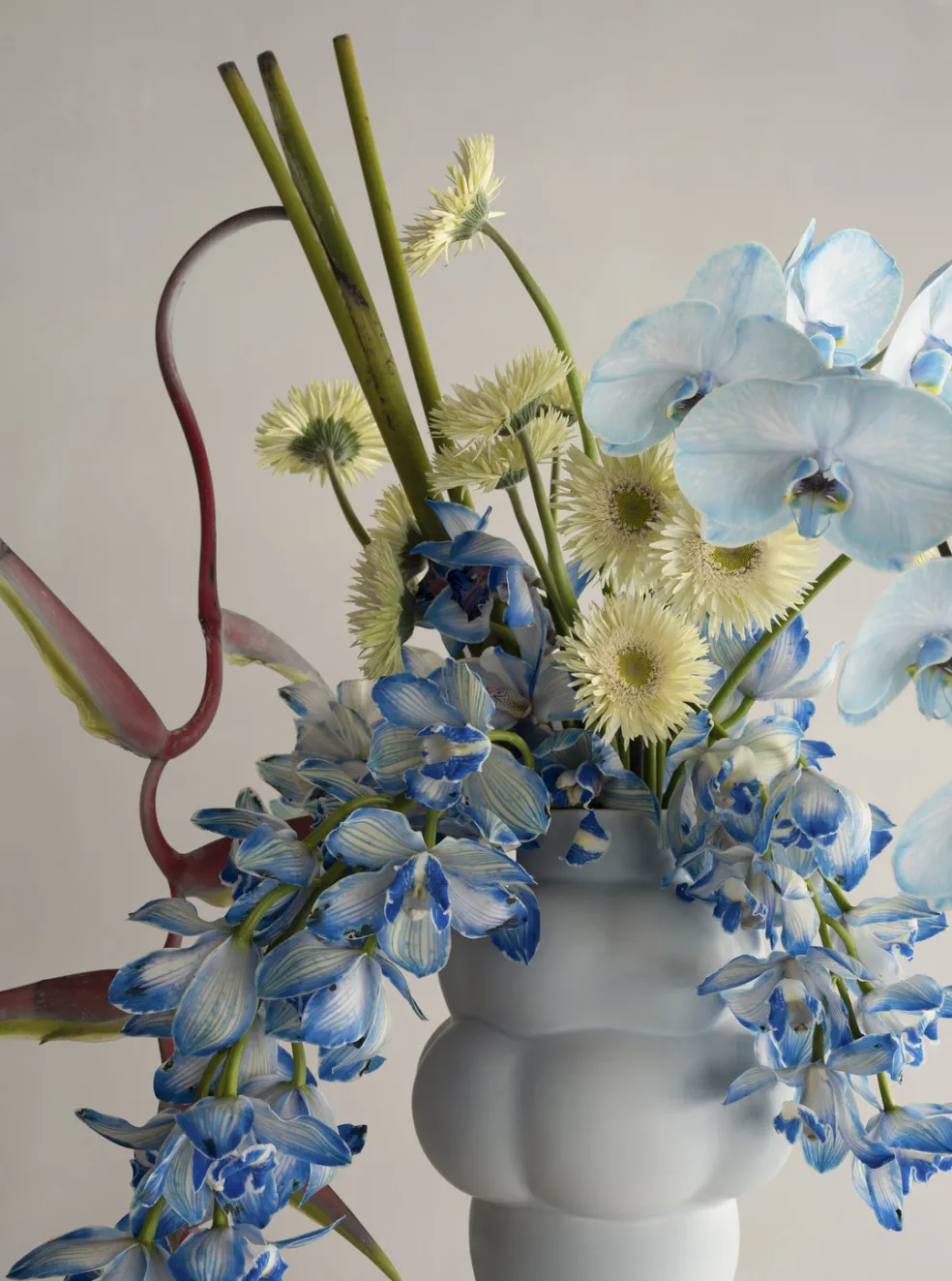 Balloon Vase by Louise Roe - Ceramic Raw White