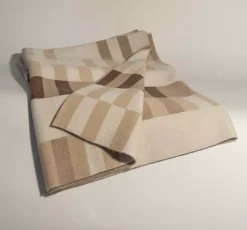 Bauhaus Cashmere Throw - Cognac