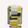 Bauhaus Cashmere Throw - Chartreuse