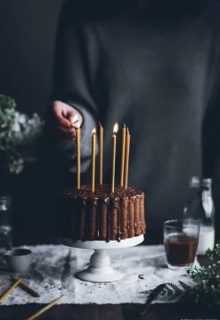 Beeswax Birthday Candles - Set of 10