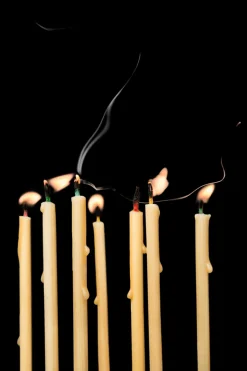 Beeswax Birthday Candles - Set of 20