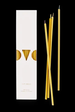Beeswax Slim Candles