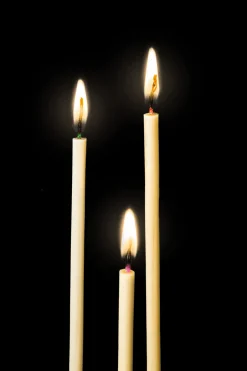 Beeswax Slim Candles