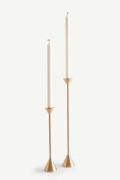 Brass Candleholder - Cone