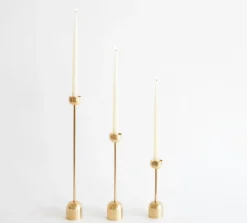 Brass Candleholder - Dome