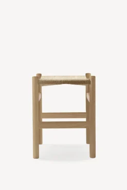 CH53 Short Footstool - Natural Papercord