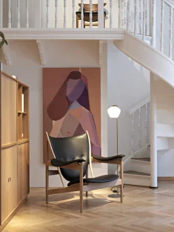 Chieftain Chair and Footstool