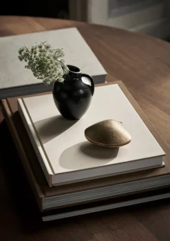 Clam Candle Holder - Brass