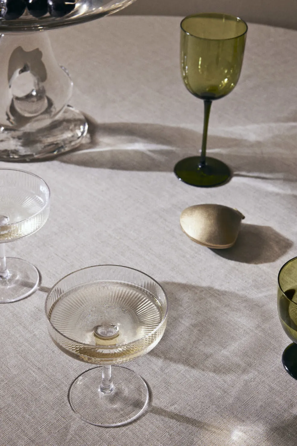 Clam Candle Holder - Brass