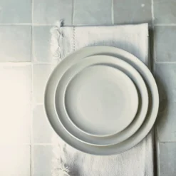 Clay Plates - Pebble (matte)