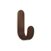 Curve Hook - Dark Walnut