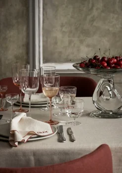 Damo Glass Centerpiece Pedestal