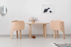 Elephant Chair and Table Set
