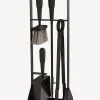 Fireplace Companion Set - Noir