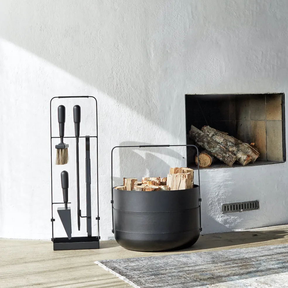Fireplace Companion Set - Noir