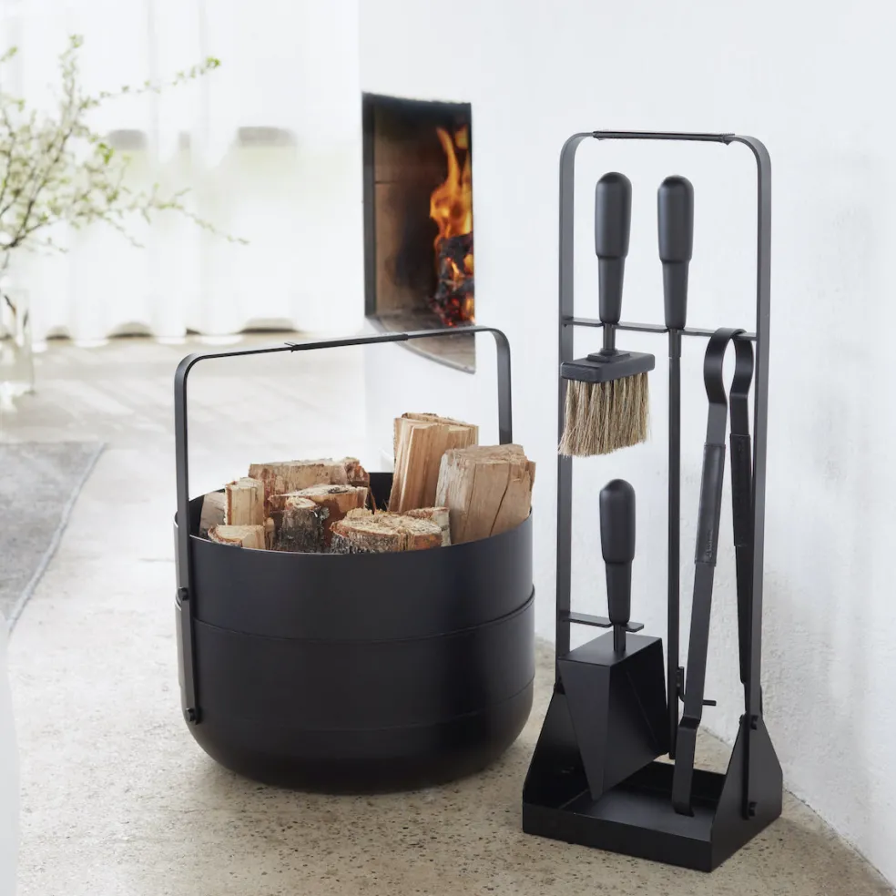 Fireplace Companion Set - Noir