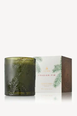 Frasier Fir Green Glass Candle - 6.5 oz