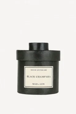 Mad et Len Candle - Black Champaka