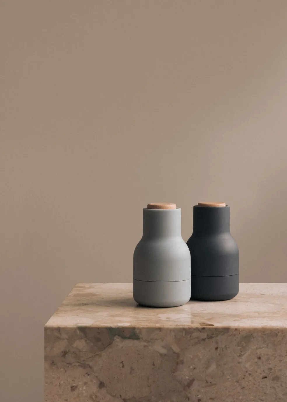 Mini Salt & Pepper Bottle Grinders - Blues