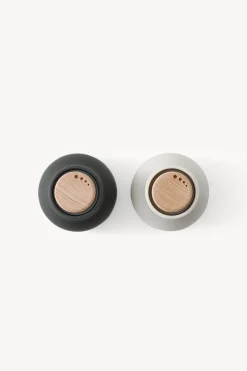 Mini Salt & Pepper Bottle Grinders - Ash/Carbon