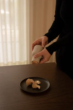 Mini Salt & Pepper Bottle Grinders - Ash/Carbon
