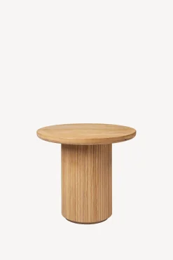 Moon Side Table - Wooden Top