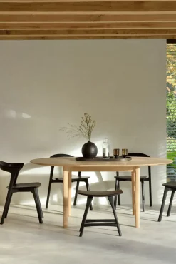 Oak Bok Round Extendable Dining Table