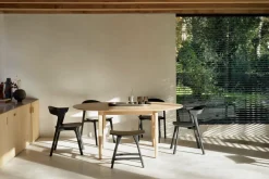 Oak Bok Round Extendable Dining Table