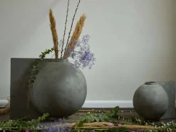 Offset Vase - Dark Gray