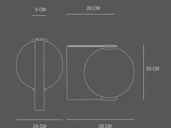 Offset Vase - Dark Gray