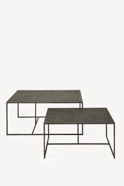 Pentagon Nesting Coffee Table Set