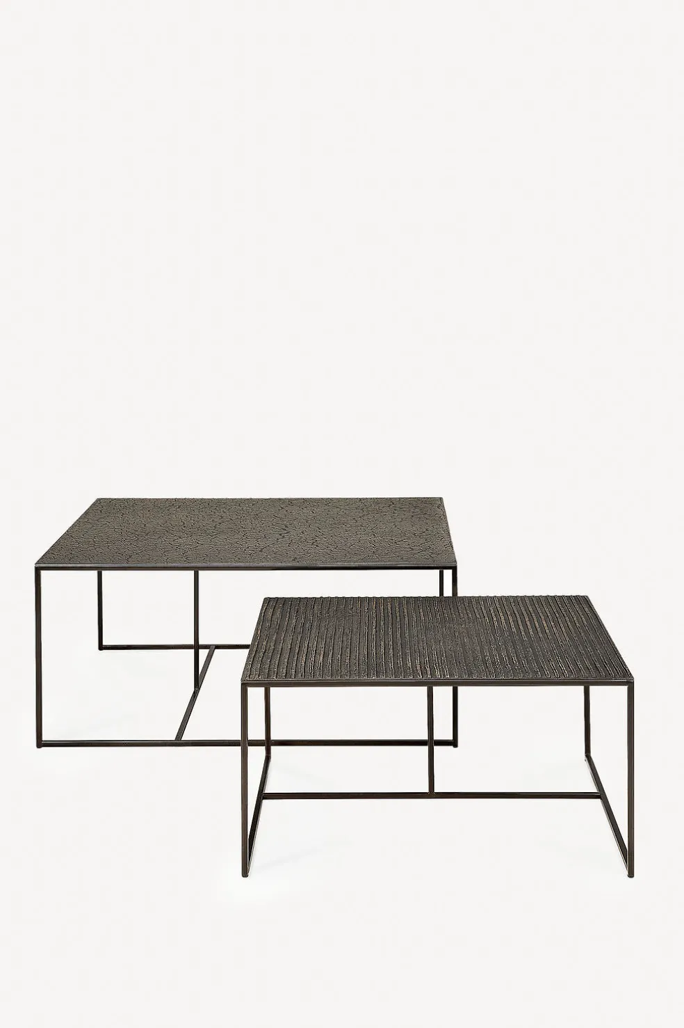 Pentagon Nesting Coffee Table Set