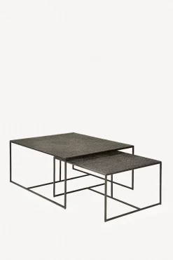 Pentagon Nesting Coffee Table Set