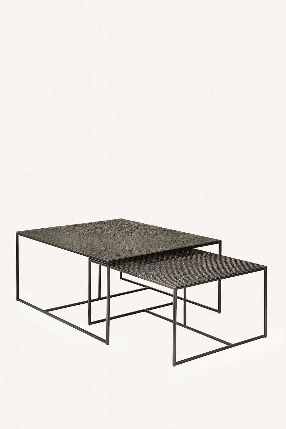 Pentagon Nesting Coffee Table Set