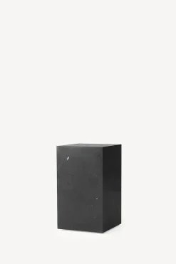 Plinth Marble Tables - Black Marble