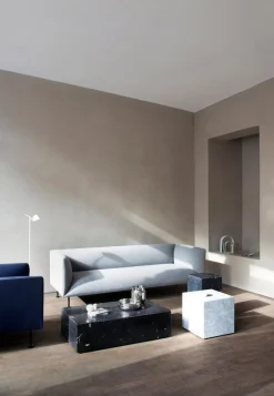 Plinth Marble Tables - Black Marble