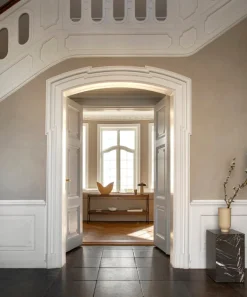 Plinth Marble Tables - Grey Marble