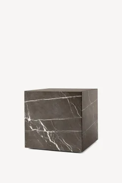 Plinth Marble Tables - Grey Marble