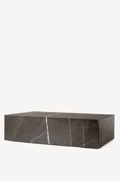 Plinth Marble Tables - Grey Marble