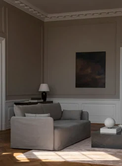 Plinth Marble Tables - Grey Marble