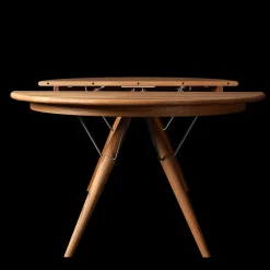 PP75- Circular Stayed Table 140cm (Extendable)