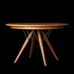 PP75- Circular Stayed Table 140cm (Extendable)