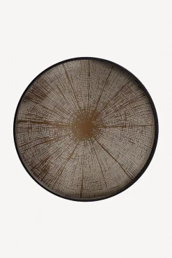 Round Tray Side Table Set