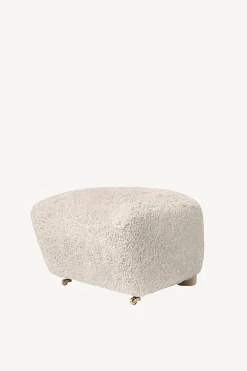 The Tired Man Chair and Footstool - Sheepskin