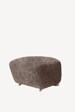 The Tired Man Chair and Footstool - Sheepskin